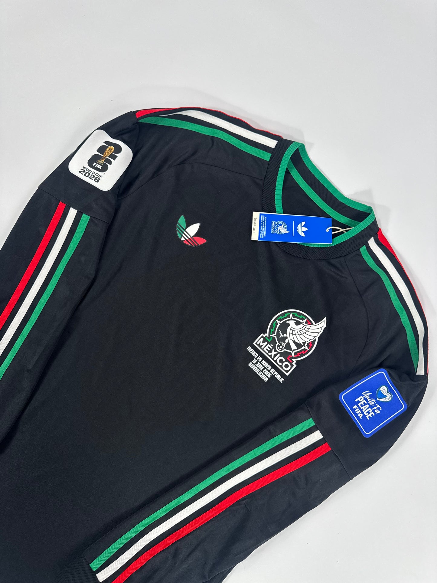 2026 ADIDAS MEXICO THIRD JERSEY AUTHENTIC PLAYER VERSION LONG SLEEVE (L)