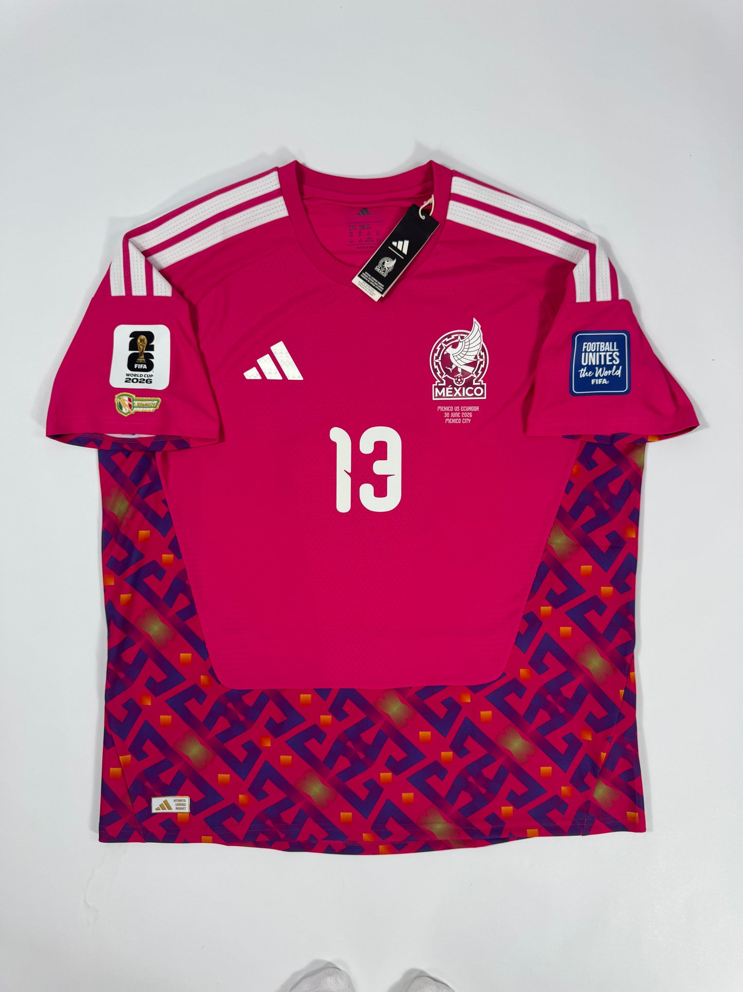 2026 ADIDAS MEXICO GK JERSEY AUTHENTIC PLAYER VERSION GUILLERMO OCHOA 13 (XXL) NEW WITH TAGS