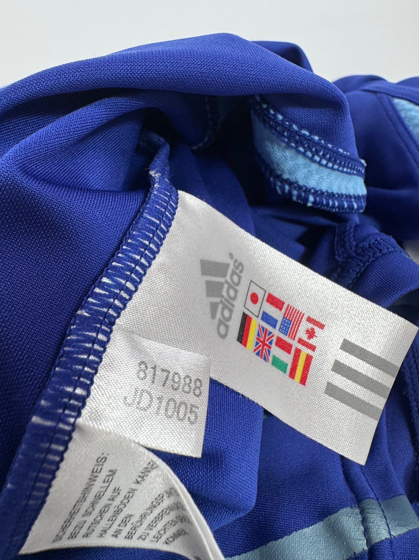 2006 ADIDAS FORMOTION JAPAN HOME JERSEY LONG SLEEVE PLAYER VERSION (L)