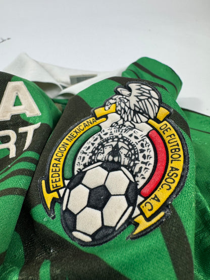 1999 ABA SPORT MEXICO HOME JERSEY CUAUHTÉMOC BLANCO 11 (L)