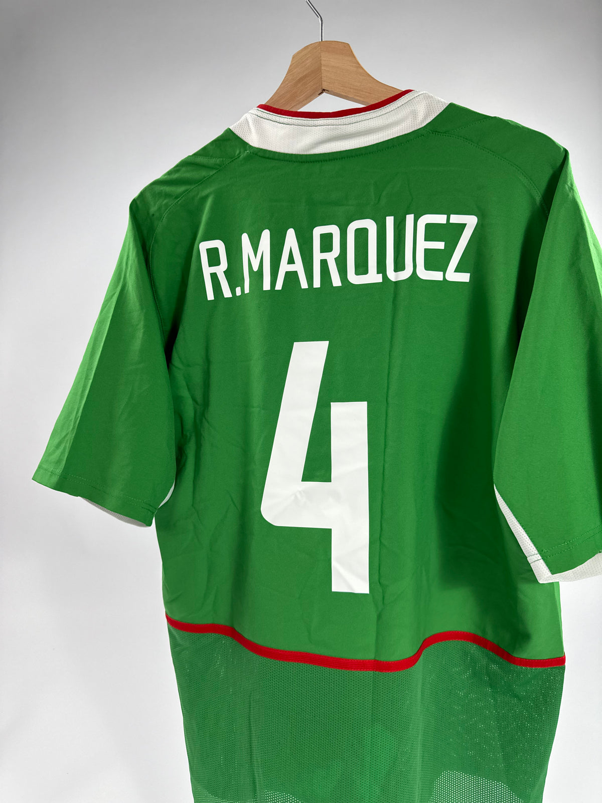 2003 NIKE MEXICO HOME JERSEY MARQUEZ 4 (L)
