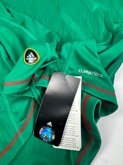 2010 ADIDAS MEXICO HOME JERSEY JAVIER HERNANDEZ 14 NEW WITH TAGS LONG SLEEVE (M)