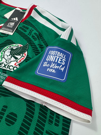 2026 ADIDAS MEXICO HOME JERSEY JULIÁN QUIÑONES 16 AUTHENTIC PLAYER VERSION (L)