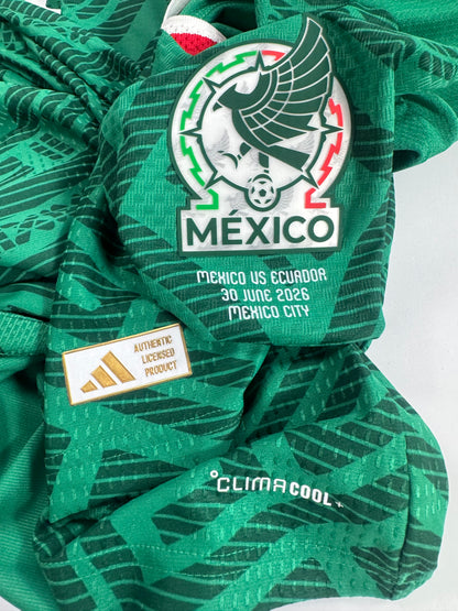2026 ADIDAS MEXICO HOME AUTHENTIC PLAYER VERSION RAUL JIMENEZ 9 (M) NEW WITH TAGS