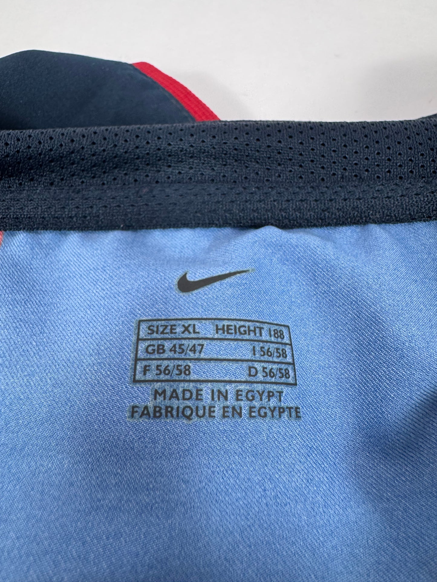 2003/2004 NIKE FC BARCELONA HOME JERSEY MARQUEZ 4-(XL)