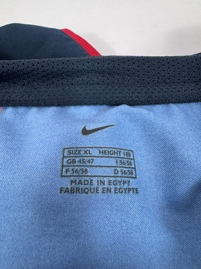 2003/2004 NIKE FC BARCELONA HOME JERSEY MARQUEZ 4-(XL)