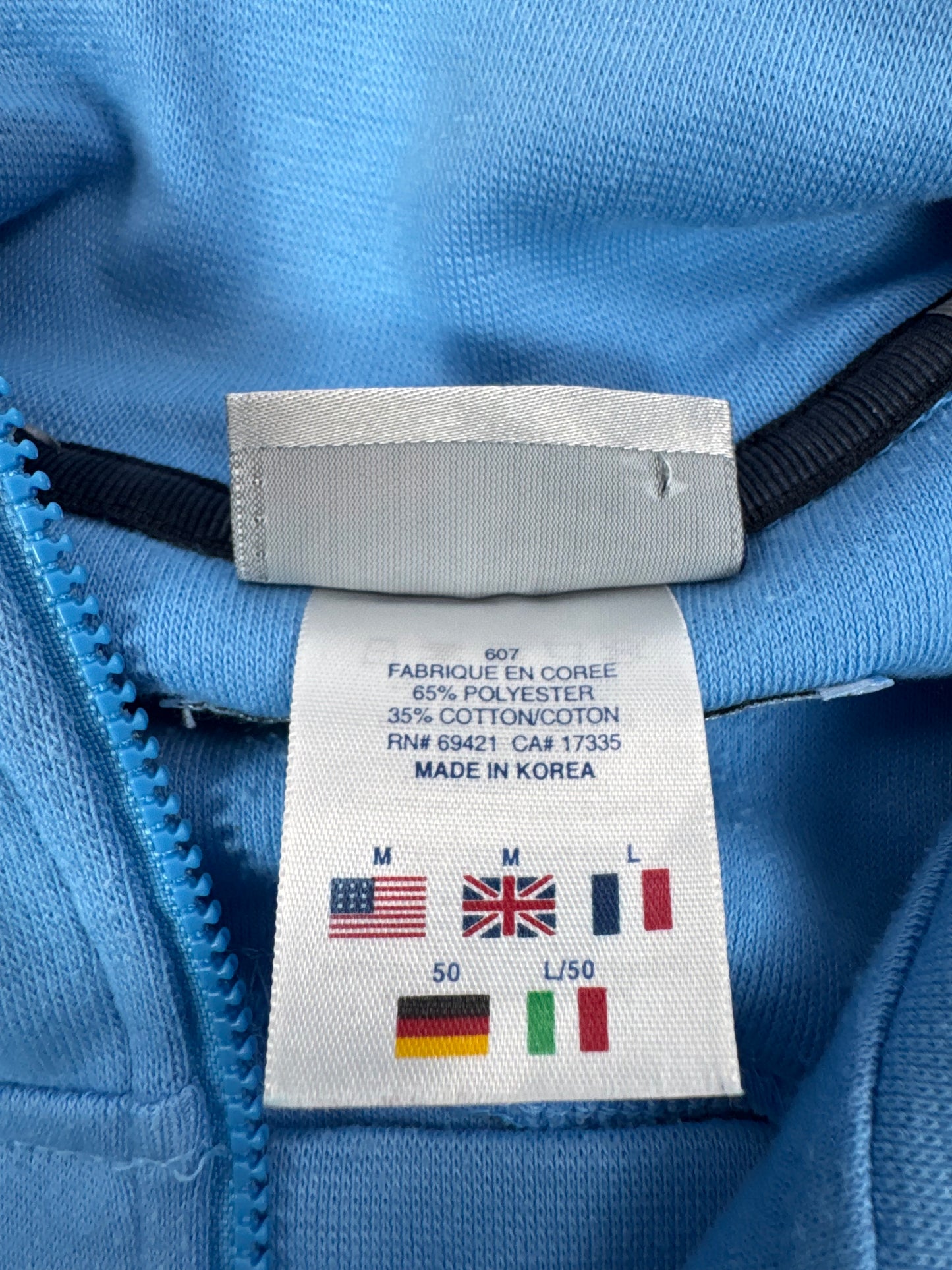 1999 REEBOK ARGENTINA TRAINING QUARTER ZIP-(M) oversized