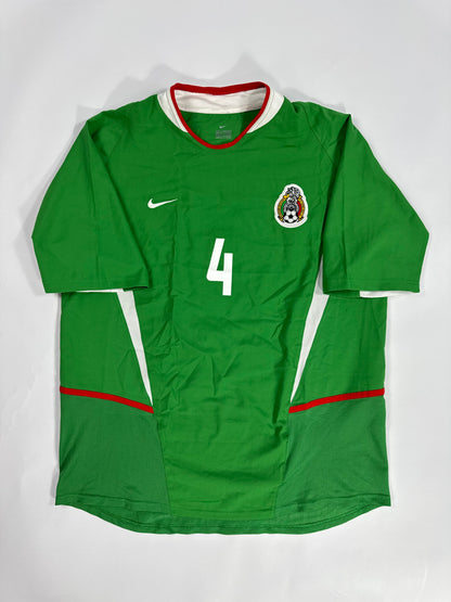 2003 NIKE MEXICO HOME JERSEY MARQUEZ 4 (L)