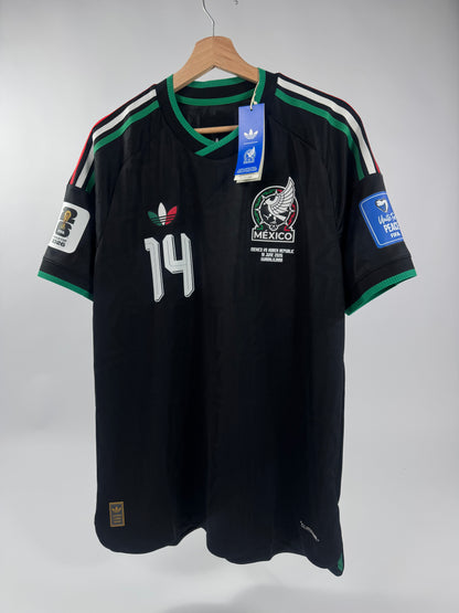2026 ADIDAS MEXICO 3RD JERSEY ARMANDO GONZALEZ 14 AUTHENTIC PLAYER VERSION (L)NEW WITH TAGS