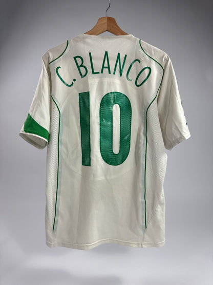 2004/05 NIKE T90 MEXICO AWAY JERSEY CUAUHTÉMOC BLANCO 10 (M) PLAYER ISSUE