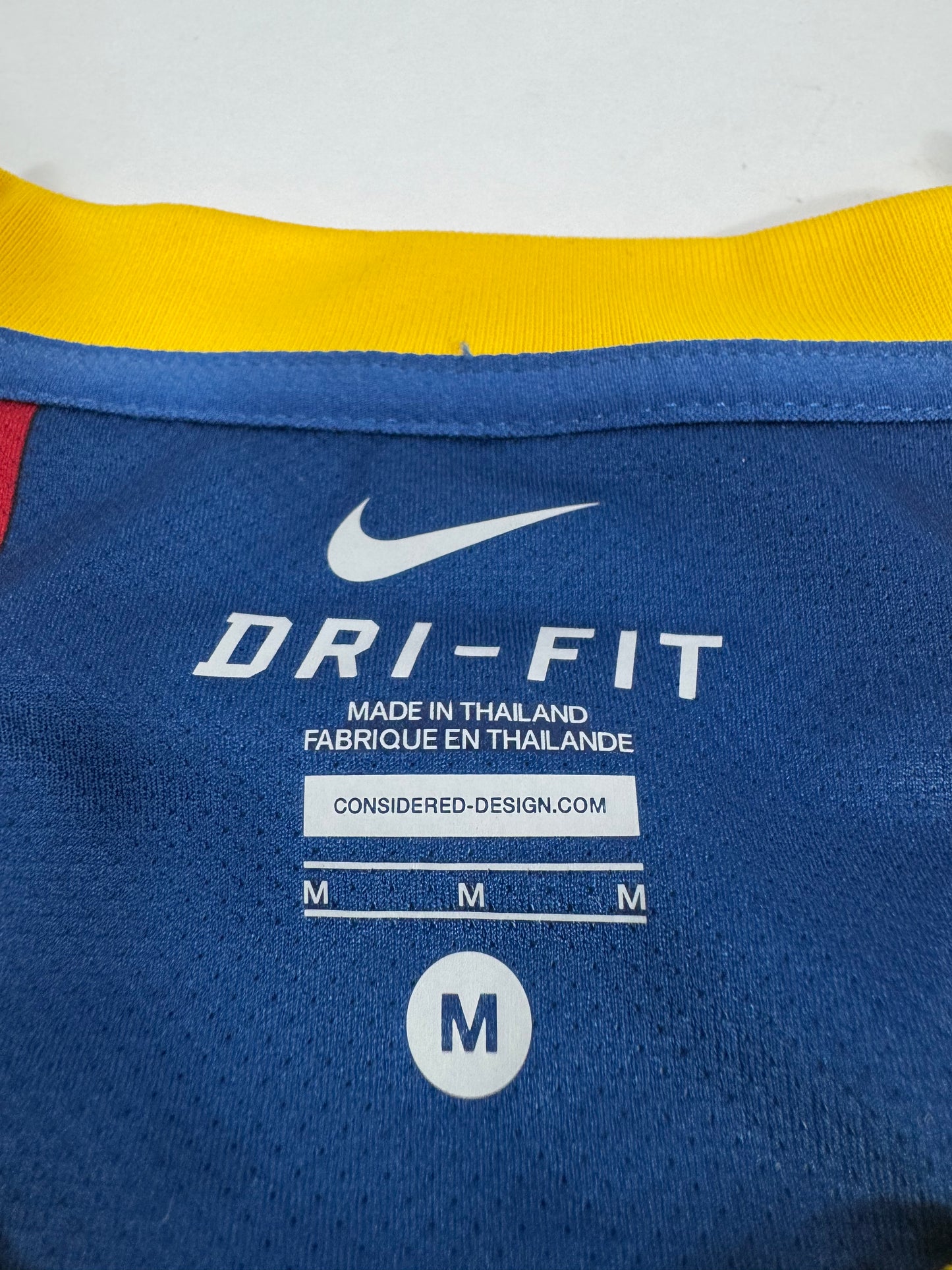 2010/11 NIKE FC BARCELONA HOME JERSEY LONG SLEEVE DAVID VILLA 7-(M)