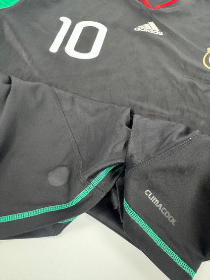 2010 ADIDAS MEXICO AWAY JERSEY CUAUHTEMOC BLANCO 10 (2XL)