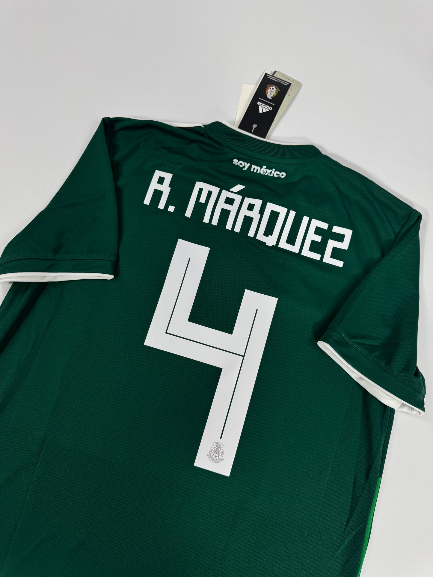 2018 ADIDAS MEXICO HOME JERSEY NEW WITH TAGS RAFA MARQUEZ 4