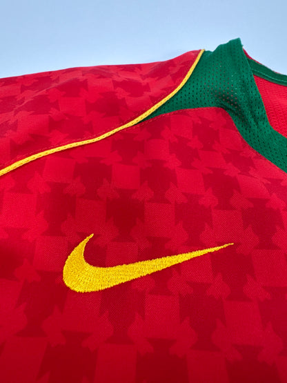 2004/05 NIKE T90 PORTUGAL HOME JERSEY CRISTIANO RONALDO 17 (XL)