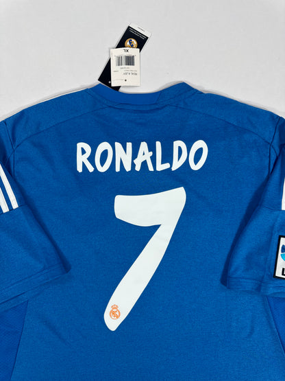 2012 ADIDAS REAL MADRID AWAY JERSEY NEW WITH TAGS-(XL)