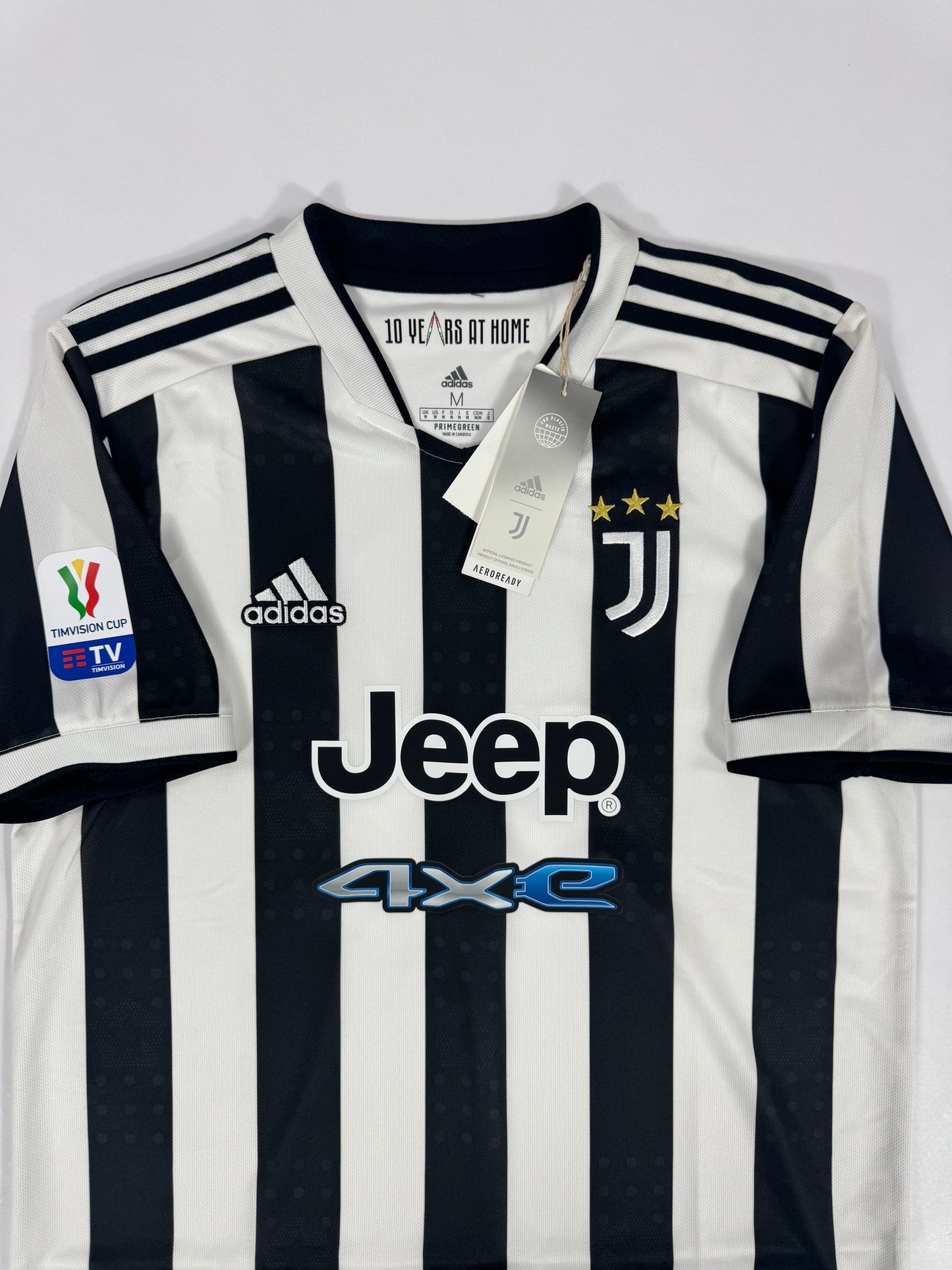 2021 ADIDAS JUVENTUS HOME JERSEY RONALDO 7 NEW WITH TAGS-(M)