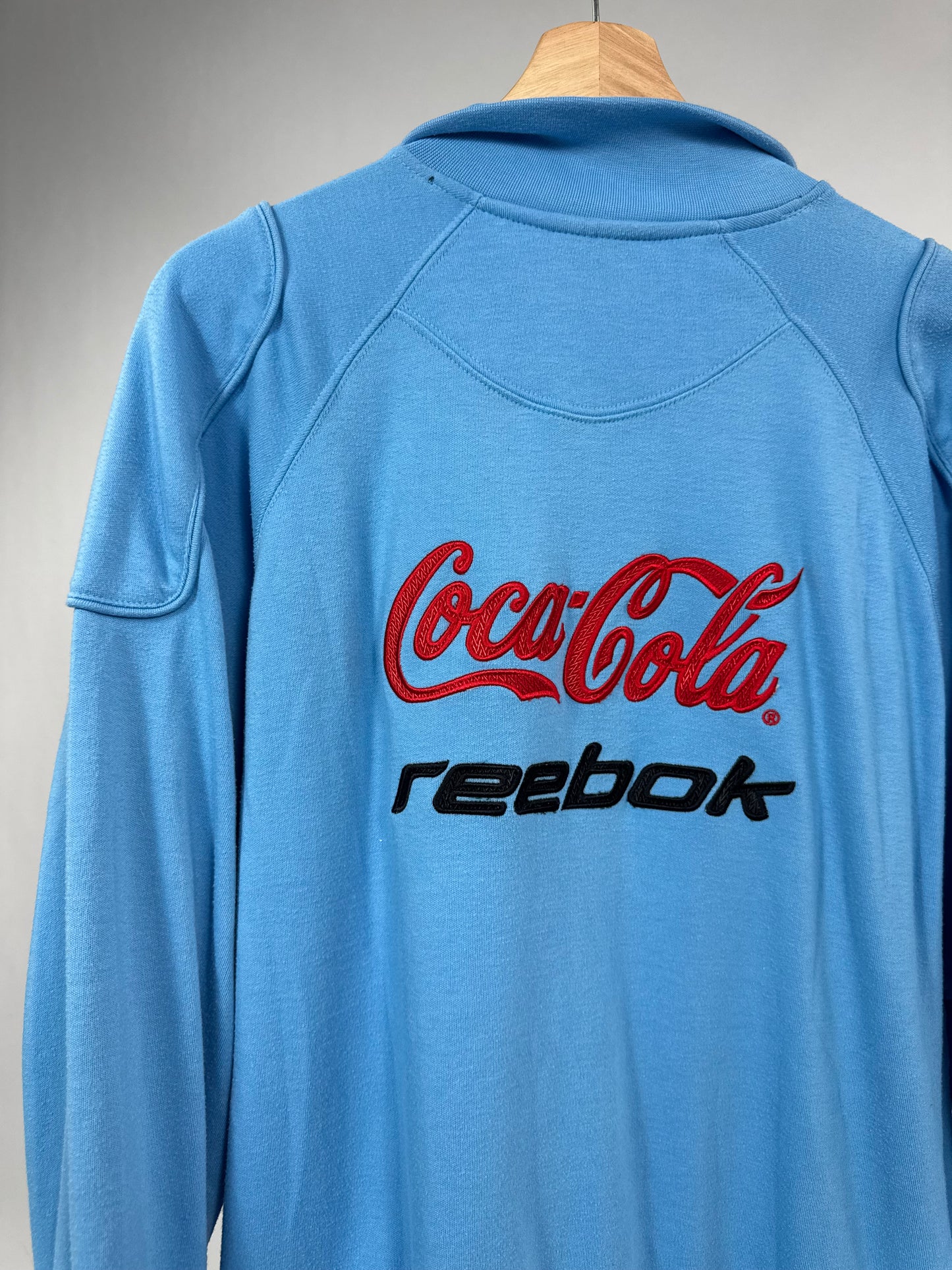 1999 REEBOK ARGENTINA TRAINING QUARTER ZIP-(M) oversized