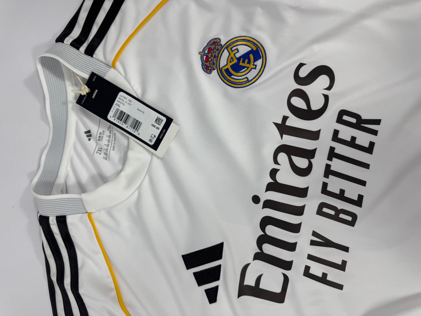 2025/26 ADIDAS REAL MADRID HOME JERSEY VALVERDE 8 XXL-(NEW WITH TAGS)