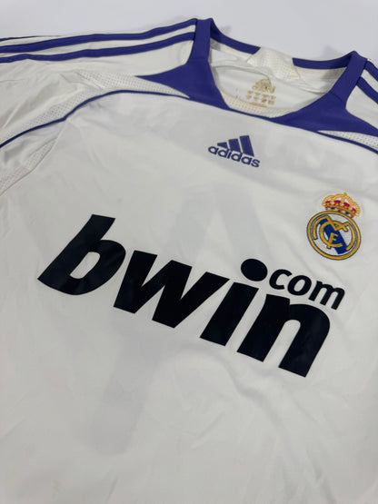2007 ADIDAS REAL AMDRID HOME JERSEY SERGIO RAMOS 4 (XL)