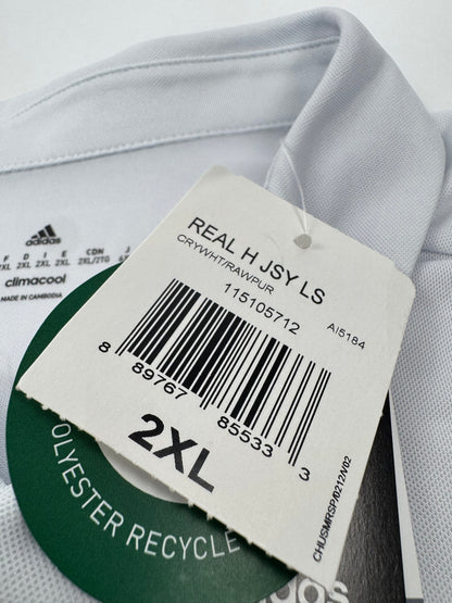 2017 ADIDAS REAL MADRID HOME JERSEY LONG SLEEVE RONALDO 7 NEW WITH TAGS (XXL)