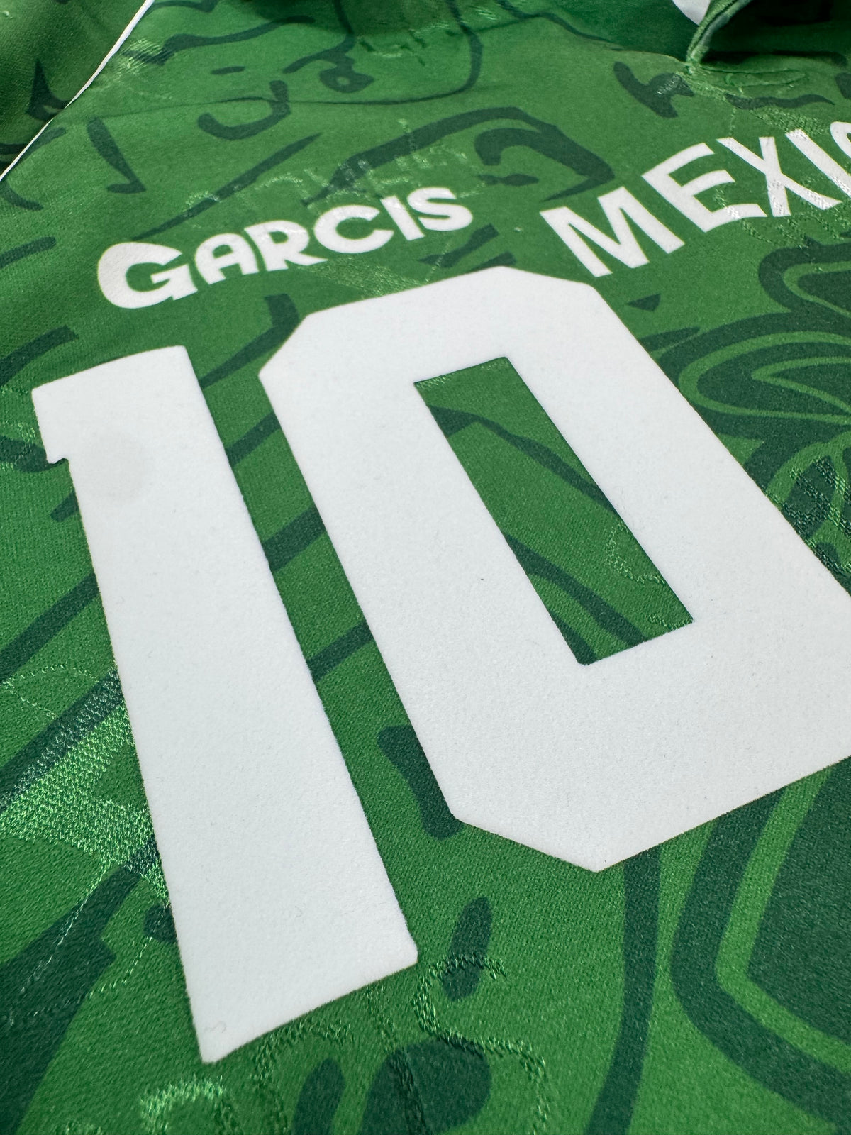 1999 GARCIS MEXICO HOME JERSEY CUAUHTÉMOC BLANCO 10 (M)