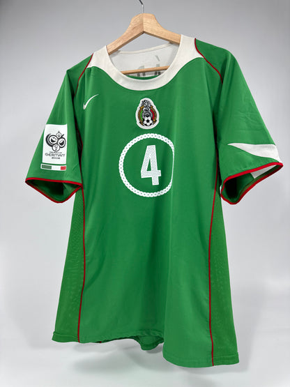 2004/05 NIKE T90 MEXICO HOME JERSEY MARQUEZ 4-(XL)