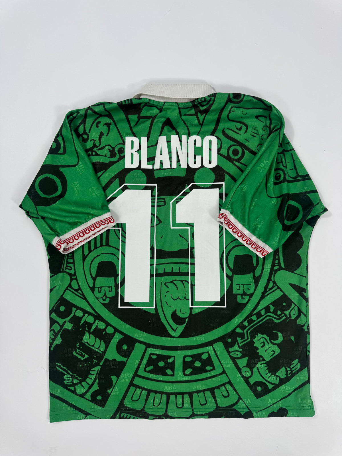 1999 ABA SPORT MEXICO HOME JERSEY CUAUHTÉMOC BLANCO 11 (L)