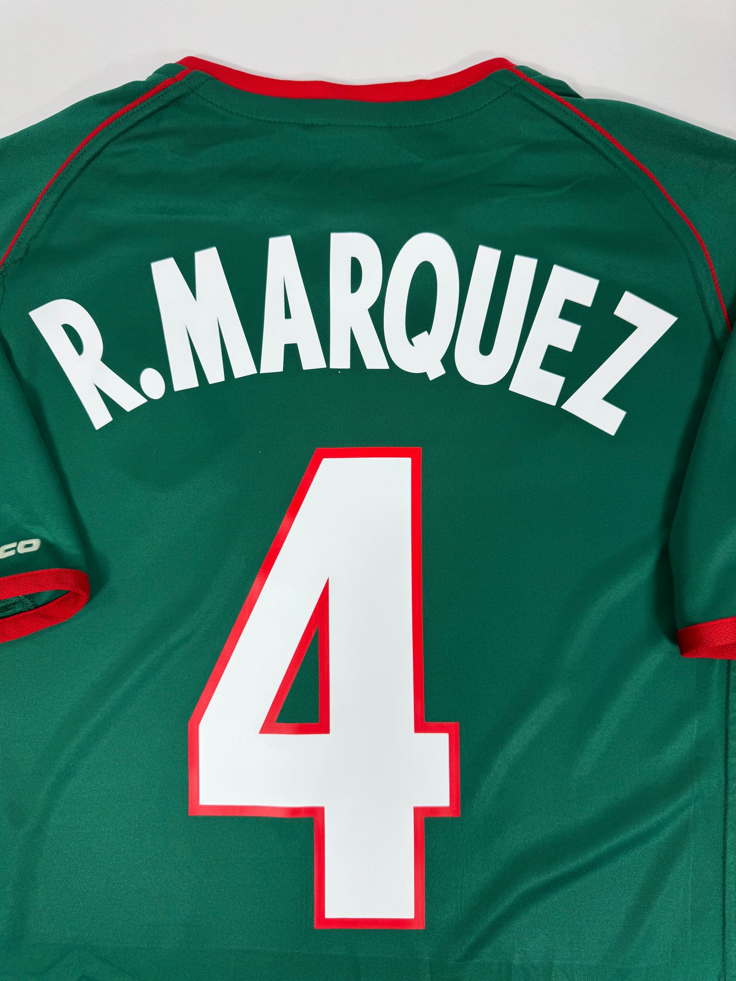 2002 ATLETICA MEXICO HOME JERSEY RAFA MARQUEZ 4 (M)