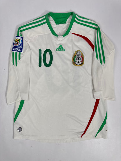 2009 ADIDAS MEXICO AWAY JERSEY CUAUHTEMOC BLANCO 10-(L)