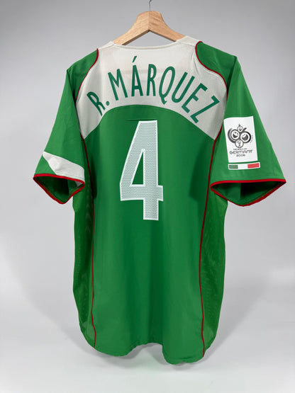 2004/05 NIKE T90 MEXICO HOME JERSEY MARQUEZ 4-(XL)