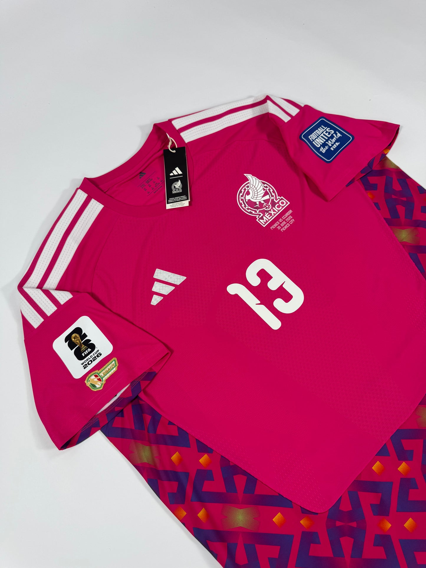 2026 ADIDAS MEXICO GK JERSEY AUTHENTIC PLAYER VERSION GUILLERMO OCHOA 13 (XXL) NEW WITH TAGS