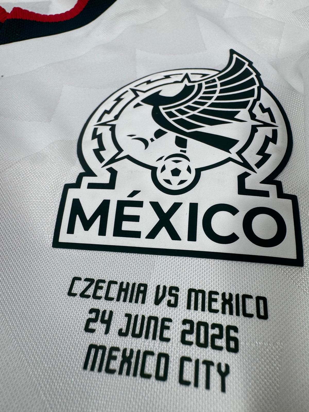 2026 WORLD CUP ADIDAS MEXICO AWAY JERSEY GILBERTO MORA 19 (S) MEXICO VS CZECHIA