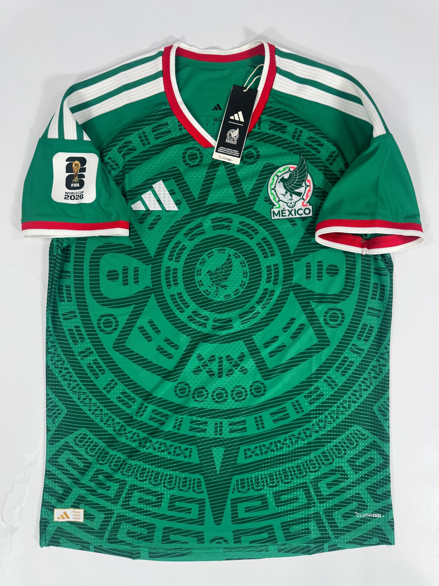 2026 ADIDAS MEXICO HOME AUTHENTIC JERSEY NEW WITH TAGS