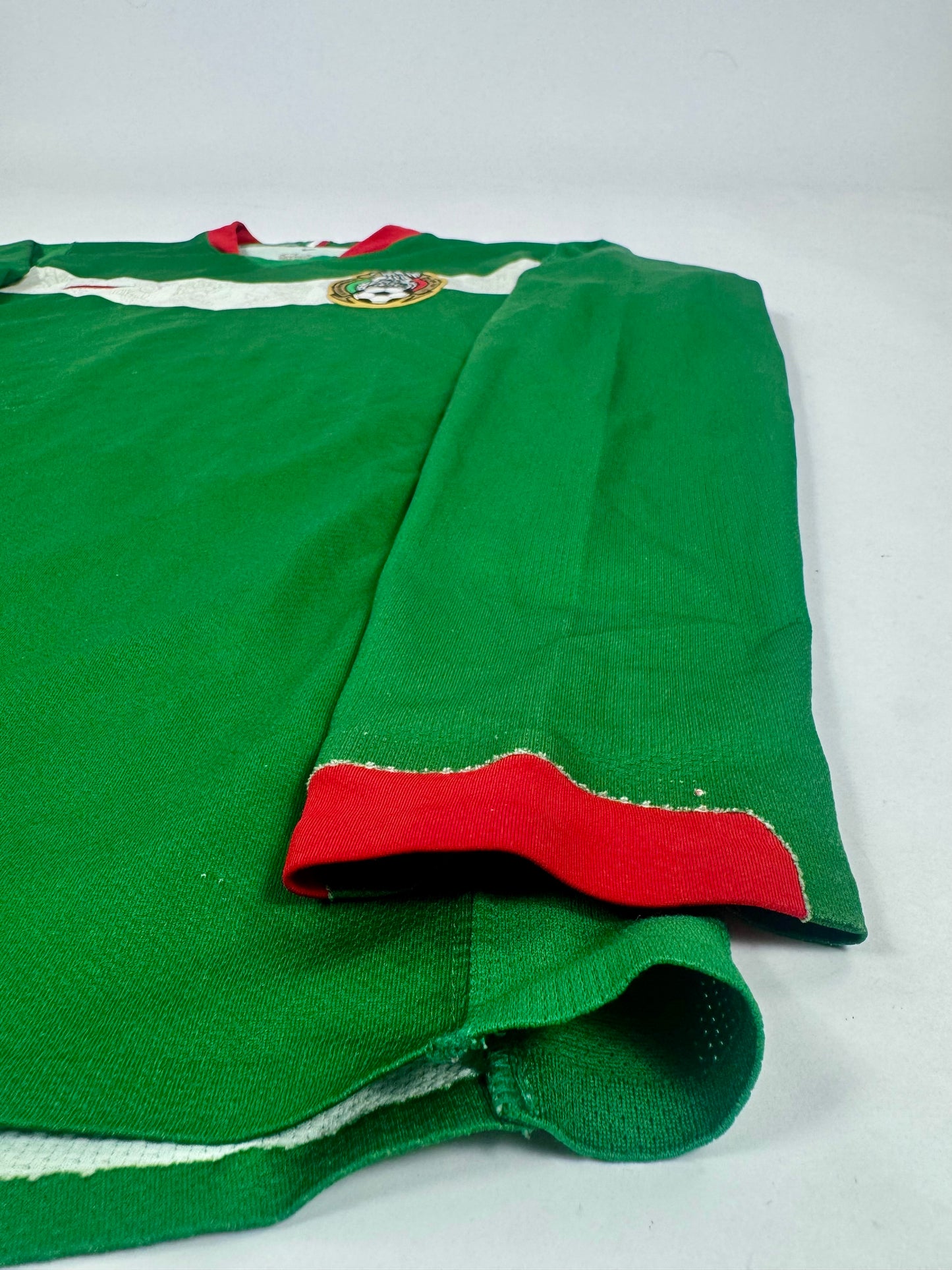 2006 NIKE PLAYER ISSUE MEXICO HOME JERSEY LONG SLEEVE