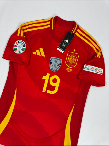 2024 ADIDAS SPAIN HOME JERSEY LAMINE YAMAL 19-(S) NEW WITH TAGS