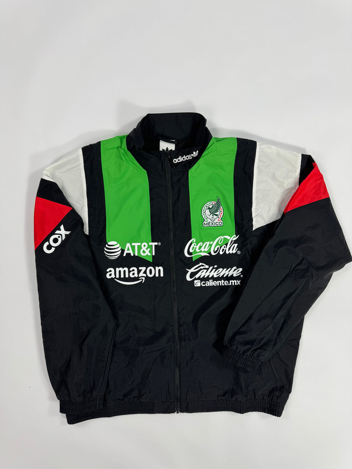 2026 ADIDAS MEXICO UTILERIA TRAVEL JACKET (XL) TEAM ISSUE NOT SOLD TO PUBLIC