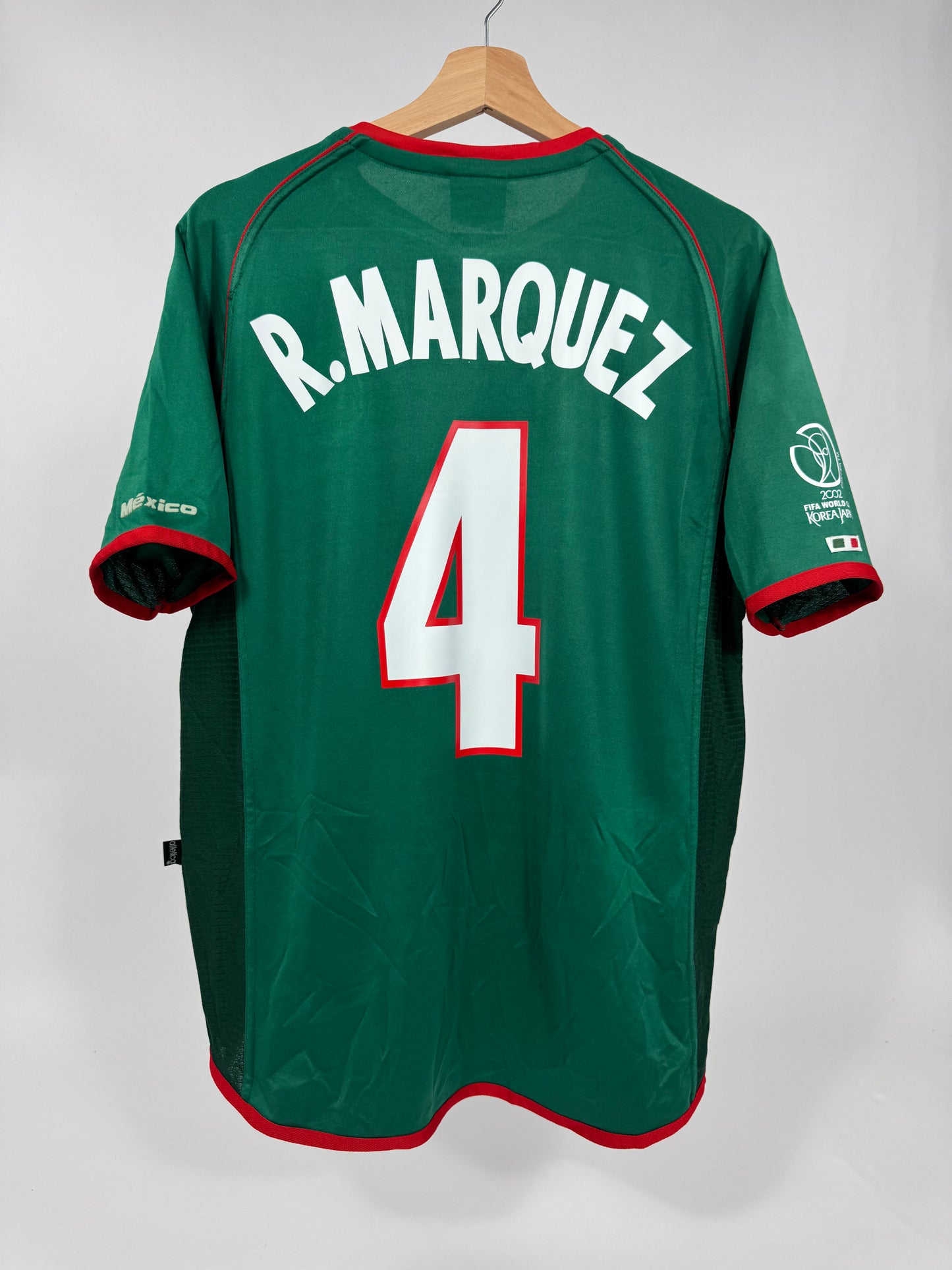 2002 ATLETICA MEXICO HOME JERSEY RAFA MARQUEZ 4 (M)