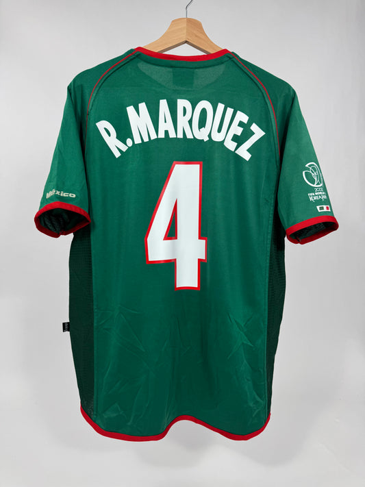 2002 ATLETICA MEXICO HOME JERSEY RAFA MARQUEZ 4 (M)