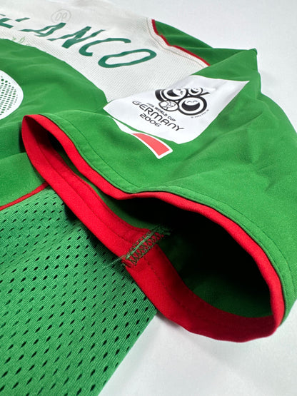 2004/05 NIKE T90 MEXICO HOME JERSEY CUAUHTEMOC BLANCO 10 PLAYER ISSUE UTILERIA (M)