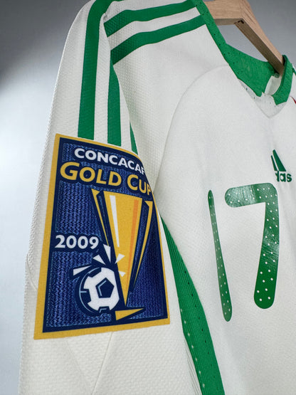 2009 ADIDAS FORMOTION MEXICO AWAY JERSEY GIO DOS SANTOS 17 (M) PLAYER VERSION