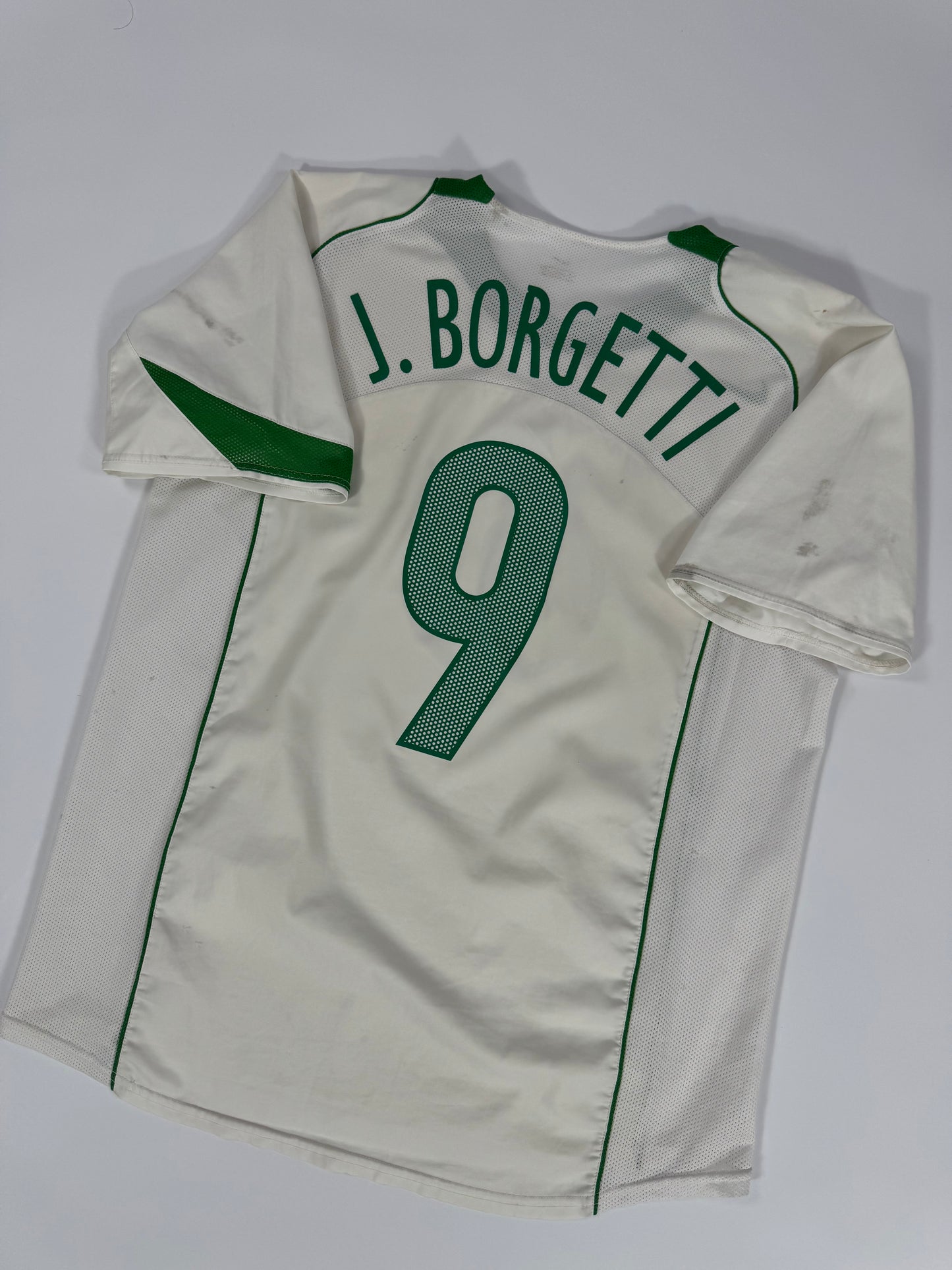 2004/05 NIKE T90 MEXICO AWAY JERSEY BORGETTI 9 (L)