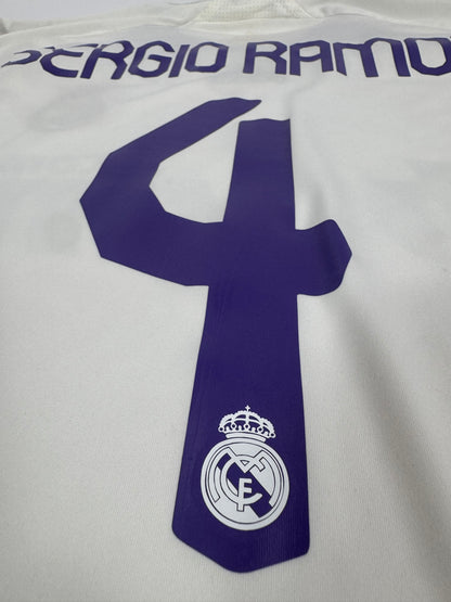 2007 ADIDAS REAL AMDRID HOME JERSEY SERGIO RAMOS 4 (XL)