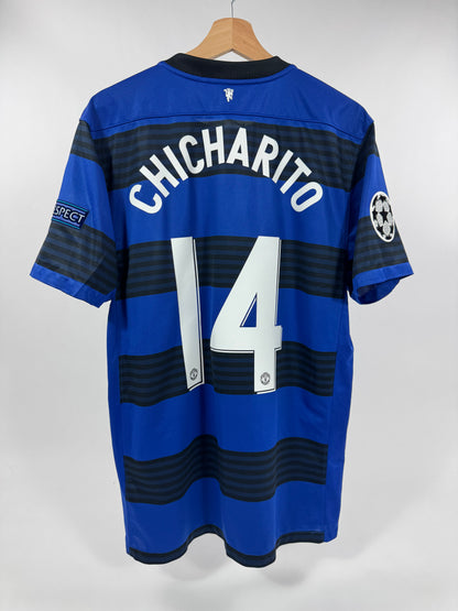 2011/12 NIKE MANCHESTER UNITED AWAY JERSEY CHICHARITO 14 (L)