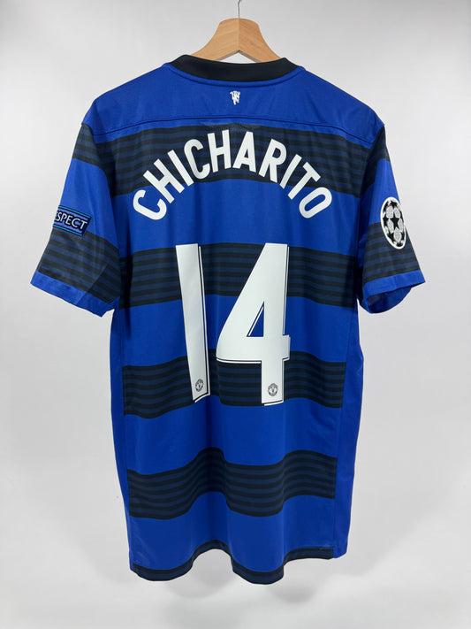 2011/12 NIKE MANCHESTER UNITED AWAY JERSEY CHICHARITO 14 (L)