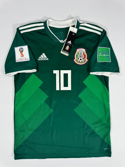 2018 ADIDAS MEXICO HOME JERSEY GIO DOS SANTOS 10 NEW WITH TAGS (M)