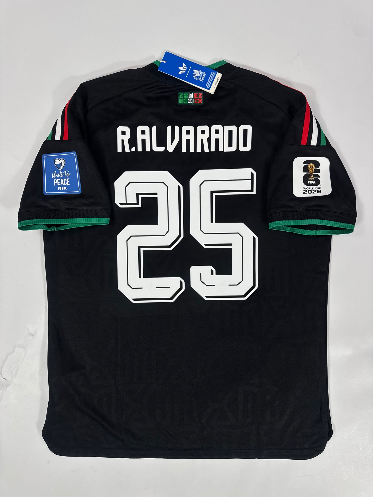 2026 ADIDAS MEXICO 3RD JERSEY ALVARADO 25 AUTHENTIC PLAYER VERSION (L)NEW WITH TAGS
