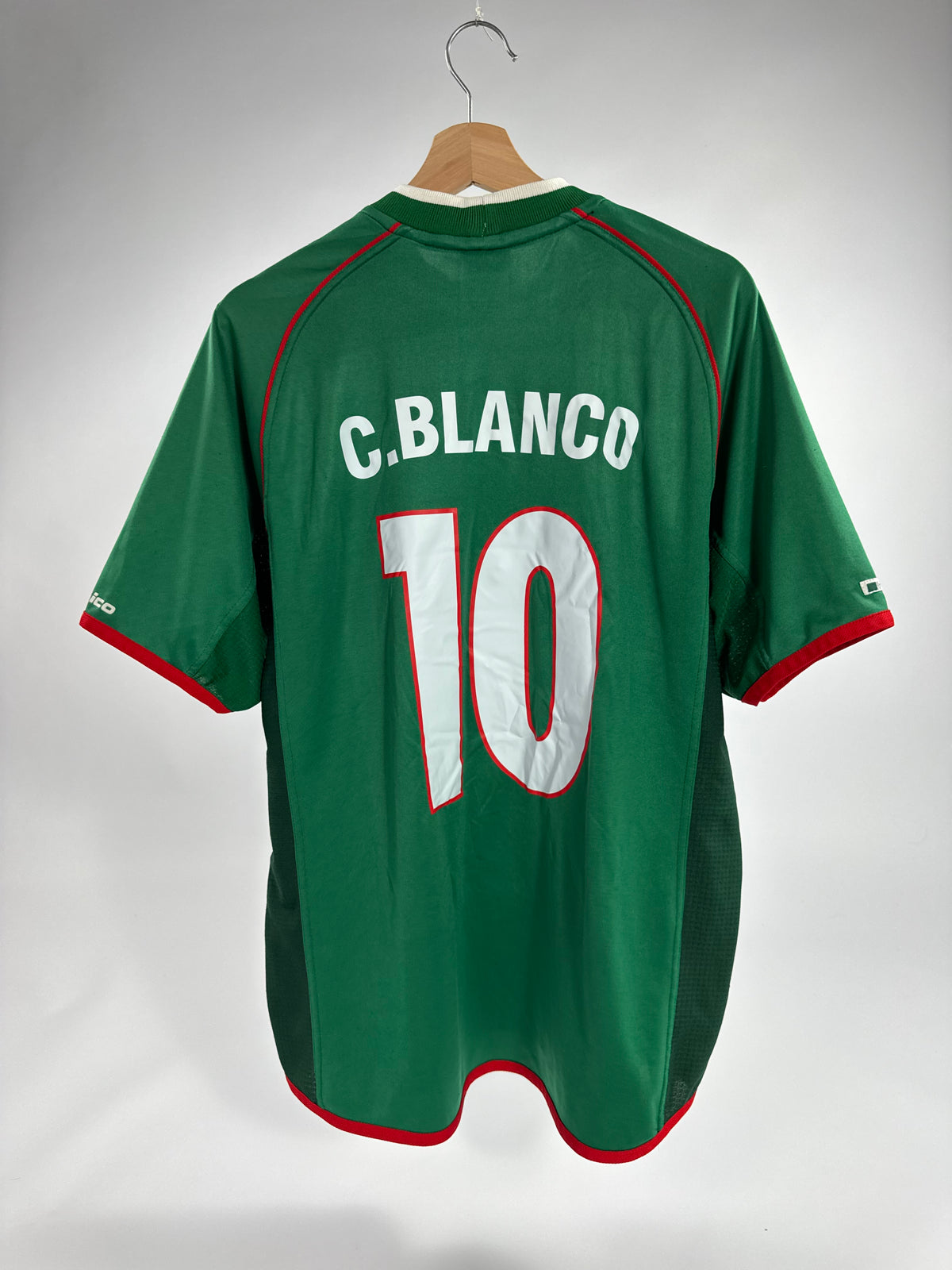 2001 ATLETICA MEXICO HOME JERSEY CUAUHTEMOC BLANCO 10 (XL
