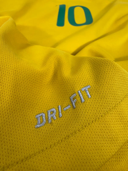 2014 NIKE BRAZIL HOME JERSEY NEYMAR JR 10 (L)