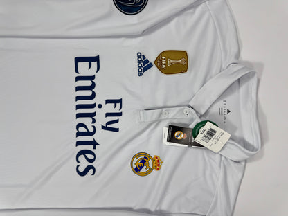 2017 ADIDAS REAL MADRID HOME JERSEY LONG SLEEVE RONALDO 7 NEW WITH TAGS (XXL)