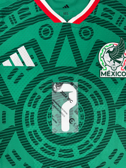 2026 OFFICIAL MEXICO WORLD CUP HOME NAME SET GILBERTO MORA 7